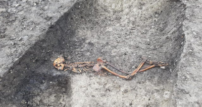 HS2 Excavation Work Finds Murdered or Executed Iron Age Man thumbnail